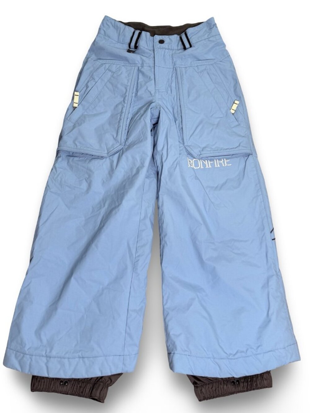 VTG Bonfire Particle Ski Pants Kids SM (Small) Blue Insulated Snowboard Y2K 2006